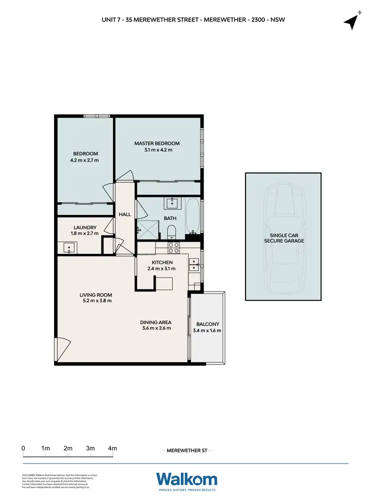 Floorplan of Homely apartment listing, 7/35 Merewether Street, Merewether NSW 2291