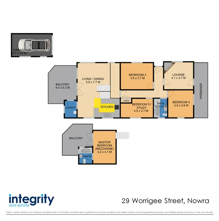 Floorplan of Homely house listing, 29 Worrigee Street, Nowra NSW 2541