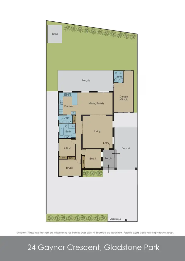 Floorplan of Homely house listing, 24 Gaynor Crescent, Gladstone Park VIC 3043