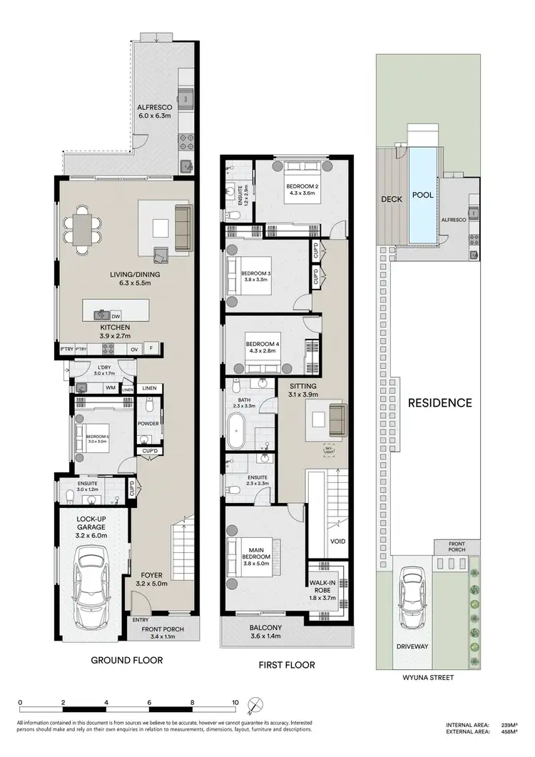 Floorplan of Homely semi-detached listing, 14 Wyuna Street, Beverley Park NSW 2217