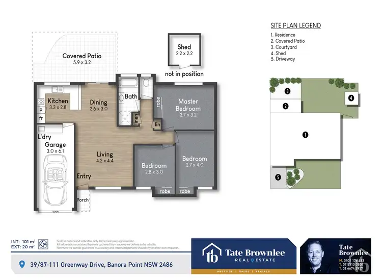 Floorplan of Homely villa listing, 39/87-111 Greenway Drive, Banora Point NSW 2486