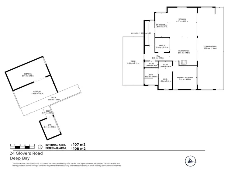 Floorplan of Homely house listing, 24 Glovers Road, Deep Bay TAS 7112