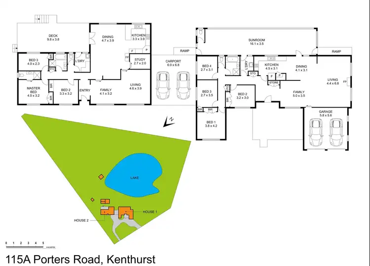 Floorplan of Homely house listing, 115A Porters Road, Kenthurst NSW 2156