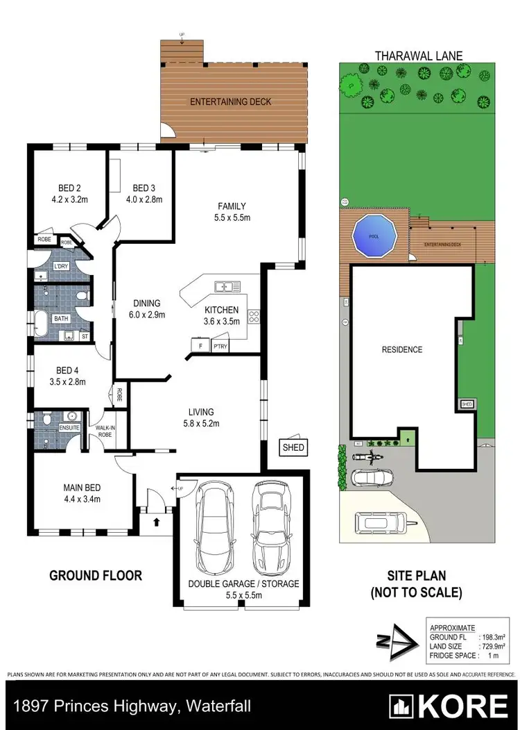 Floorplan of Homely house listing, 1897 Princes Highway, Waterfall NSW 2233