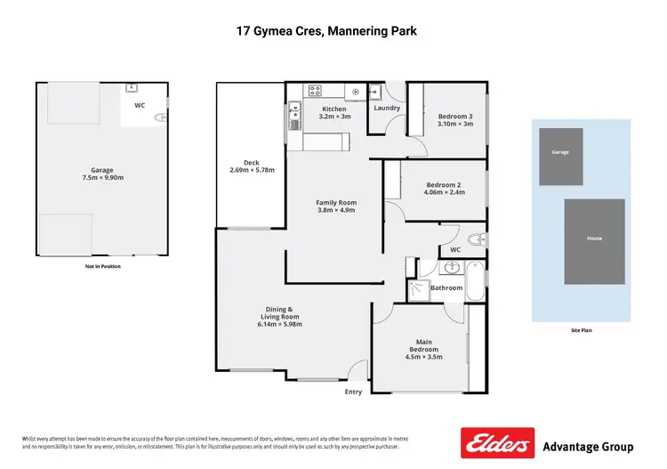 Floorplan of Homely house listing, 17 Gymea Crescent, Mannering Park NSW 2259