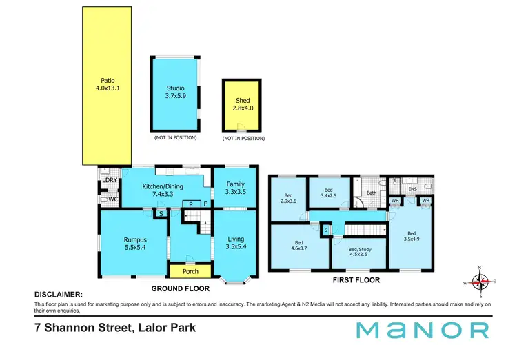 Floorplan of Homely house listing, 7 Shannon Street, Lalor Park NSW 2147
