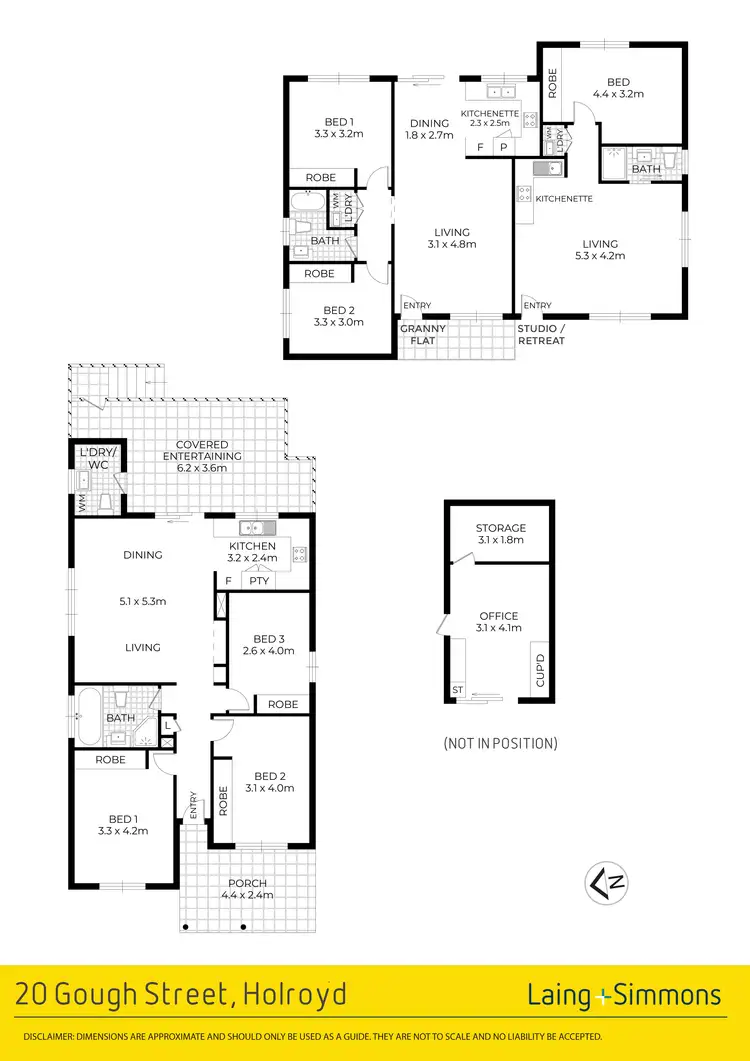 Floorplan of Homely house listing, 20 & 20a Gough Street, Merrylands NSW 2160