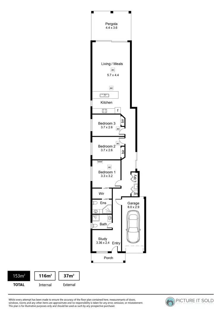 Floorplan of Homely house listing, 4A York Street, Northfield SA 5085