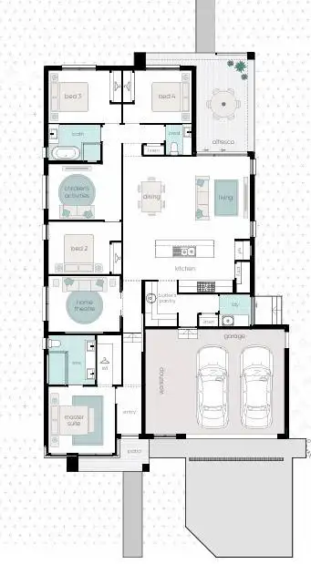 Floorplan of Homely house listing, Address available on request