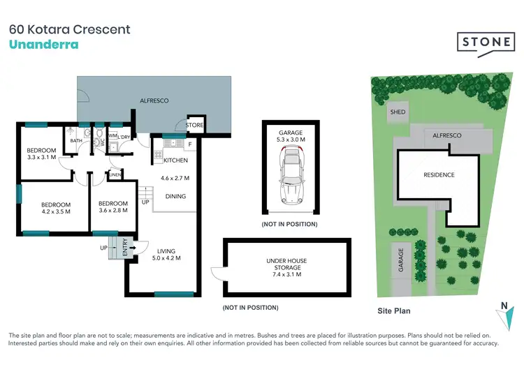 Floorplan of Homely house listing, 60 Kotara Crescent, Unanderra NSW 2526
