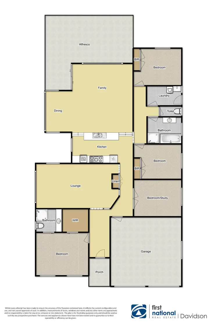 Floorplan of Homely house listing, 2 Costata Court, Voyager Point NSW 2172