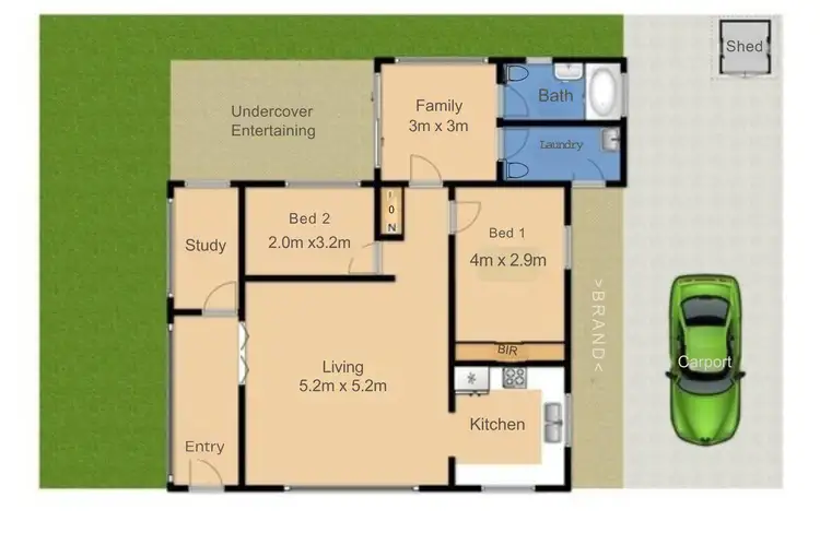 Floorplan of Homely house listing, 2a Landscape Street, Baulkham Hills NSW 2153
