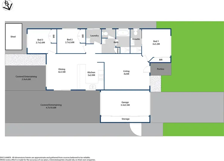 Floorplan of Homely house listing, 15 Messina Street, Parklea NSW 2768