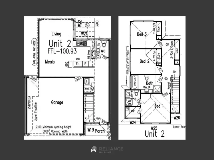 Floorplan of Homely townhouse listing, 02/10 Corymbia Court, Truganina VIC 3029