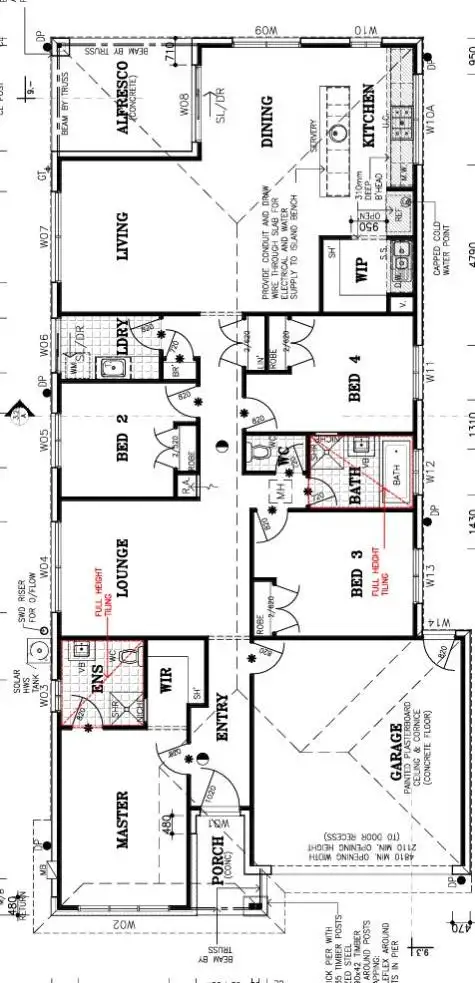 Floorplan of Homely house listing, 13 Magnesium Road, Kalkallo VIC 3064