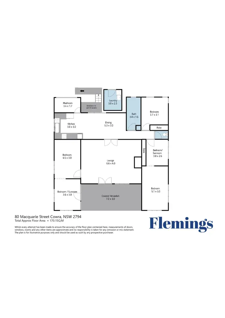 Floorplan of Homely house listing, Address available on request