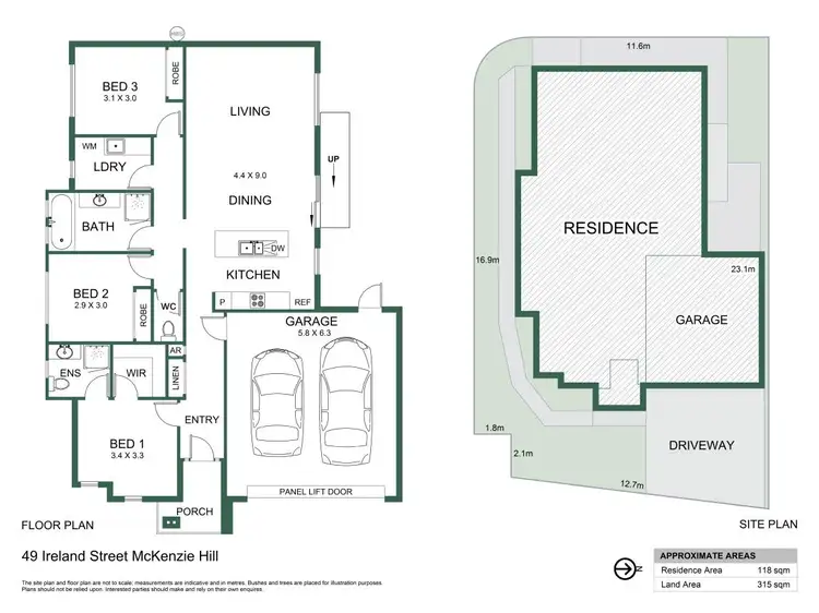 Floorplan of Homely house listing, 49 Ireland Street, Mckenzie Hill VIC 3451