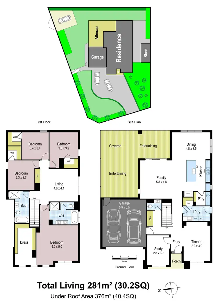 Floorplan of Homely house listing, 2 Warwick Way, Drouin VIC 3818