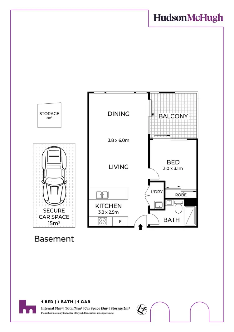 Floorplan of Homely apartment listing, 6/445-455 Liverpool Road, Ashfield NSW 2131