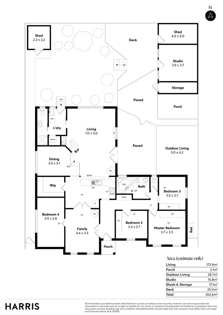 Floorplan of Homely house listing, 9 Norman Crescent, Hackham SA 5163