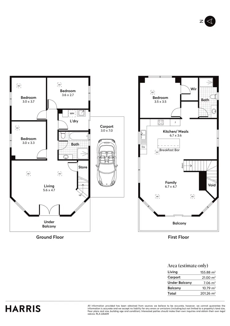 Floorplan of Homely house listing, 54 Corvette Road, Seaford SA 5169