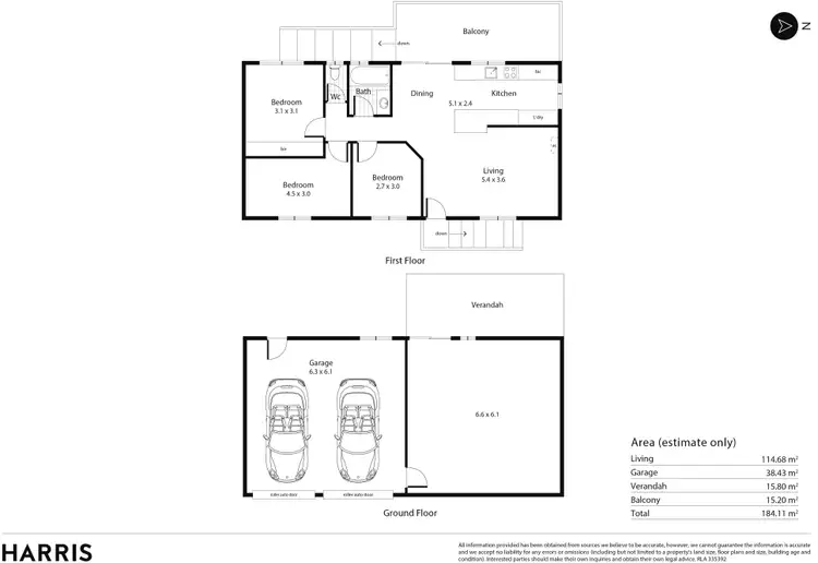 Floorplan of Homely house listing, 11 Lucerno Crescent, Sellicks Beach SA 5174