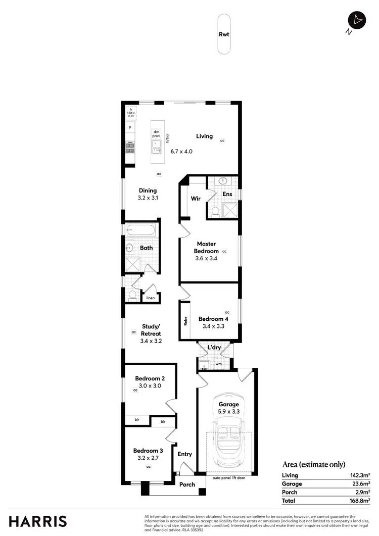 Floorplan of Homely house listing, 11 Galleon Terrace, Seaford SA 5169