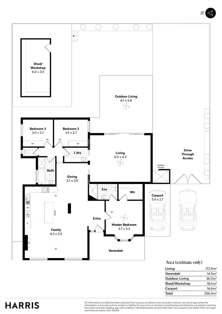 Floorplan of Homely house listing, 13 Smugglers Drive, Seaford Rise SA 5169