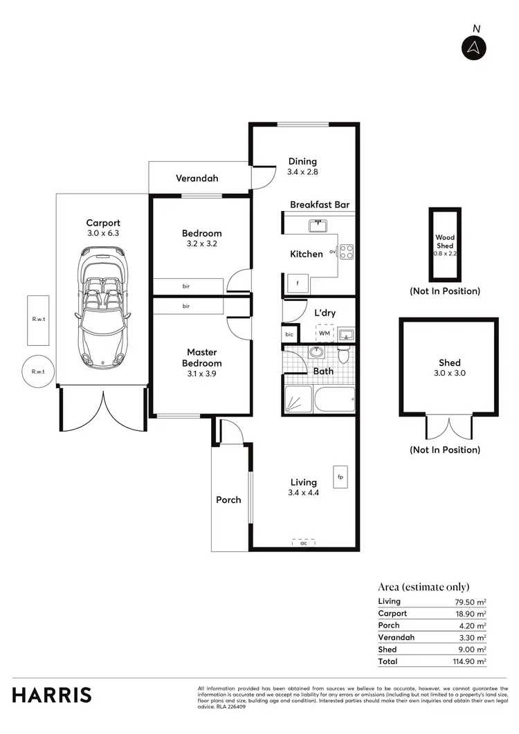 Floorplan of Homely house listing, 2/4 Batu Court, Noarlunga Downs SA 5168