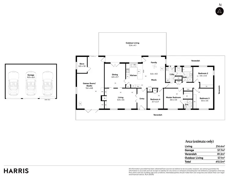 Floorplan of Homely rural property listing, 207 Sand Road, Mclaren Flat SA 5171