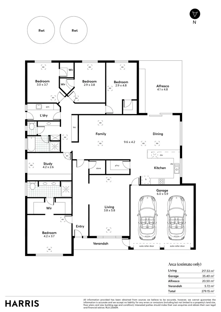 Floorplan of Homely house listing, 49 Craigburn Road, Craigburn Farm SA 5051