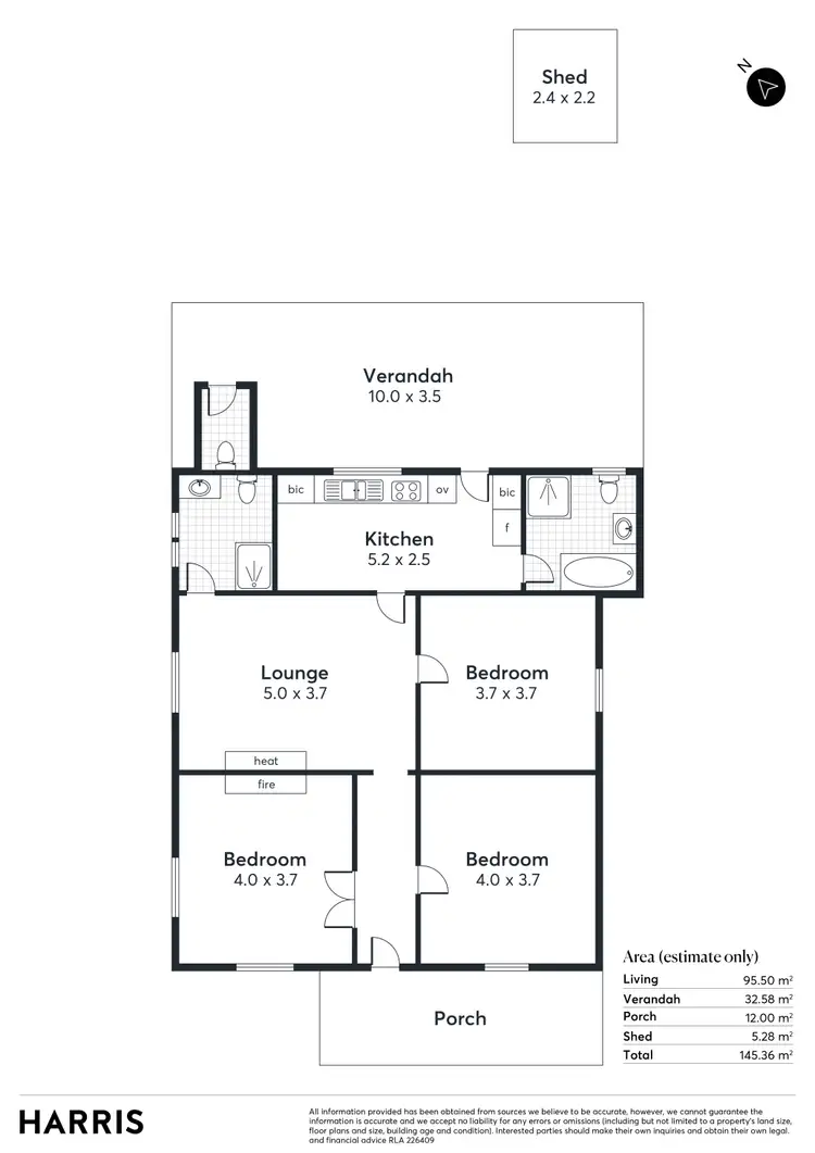 Floorplan of Homely house listing, 116 Port Road, Alberton SA 5014