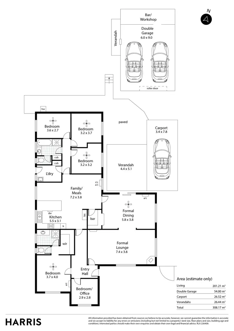Floorplan of Homely house listing, 117 Wellington Avenue, Sellicks Beach SA 5174