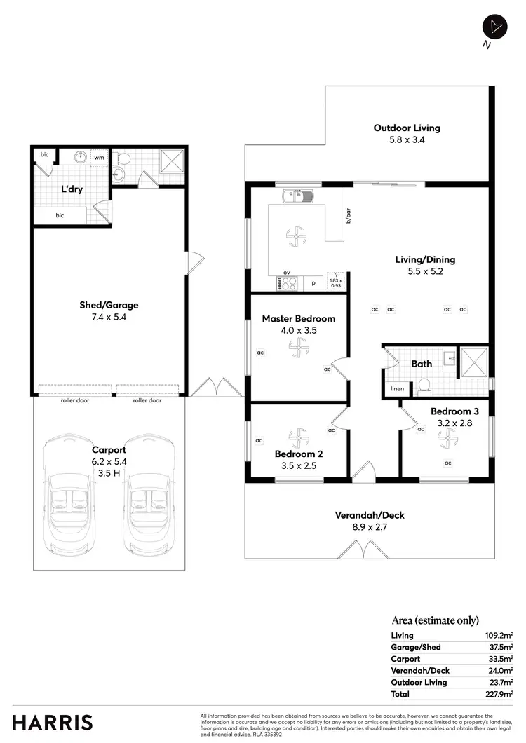 Floorplan of Homely house listing, 14 Water Street, Old Noarlunga SA 5168