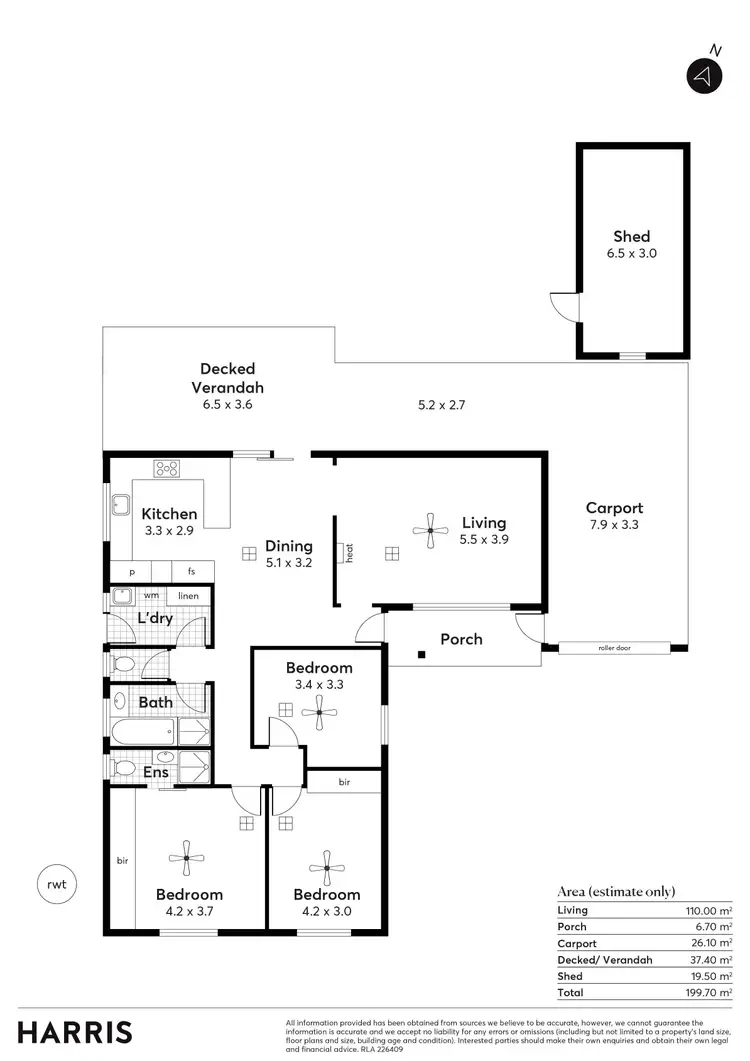 Floorplan of Homely house listing, 11 Stoneyhill Street, Reynella East SA 5161