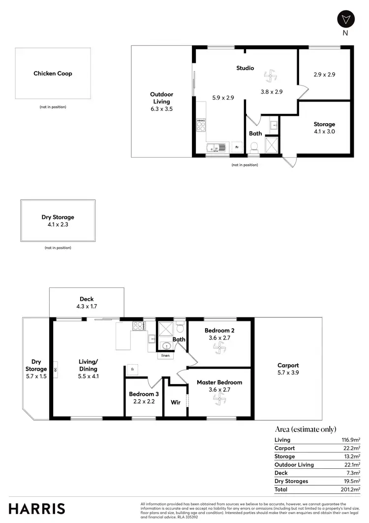 Floorplan of Homely house listing, 14 Morgan Street, Aldinga Beach SA 5173