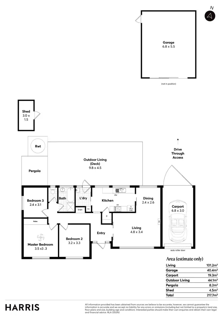 Floorplan of Homely house listing, 39 Shelly Avenue, Port Willunga SA 5173