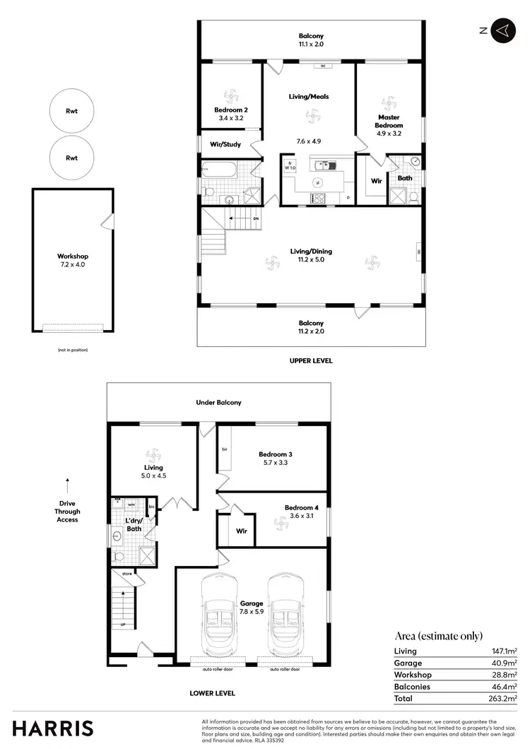 Floorplan of Homely house listing, 276 Esplanade, Aldinga Beach SA 5173