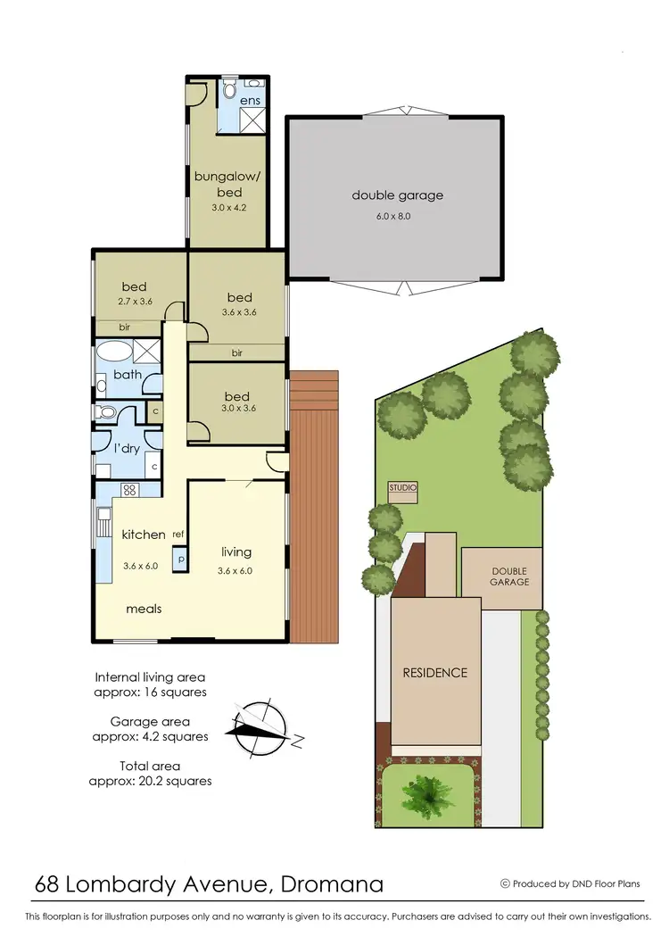 Floorplan of Homely house listing, 68 Lombardy Avenue, Dromana VIC 3936