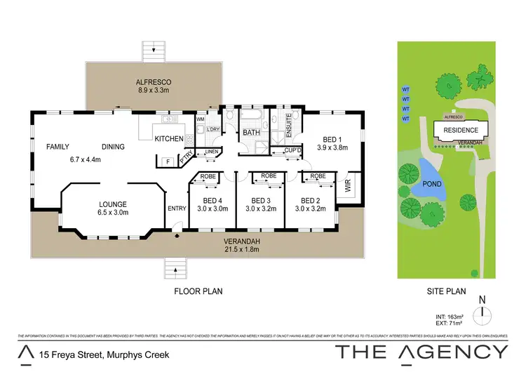Floorplan of Homely house listing, 15 Freya Street, Murphys Creek QLD 4352