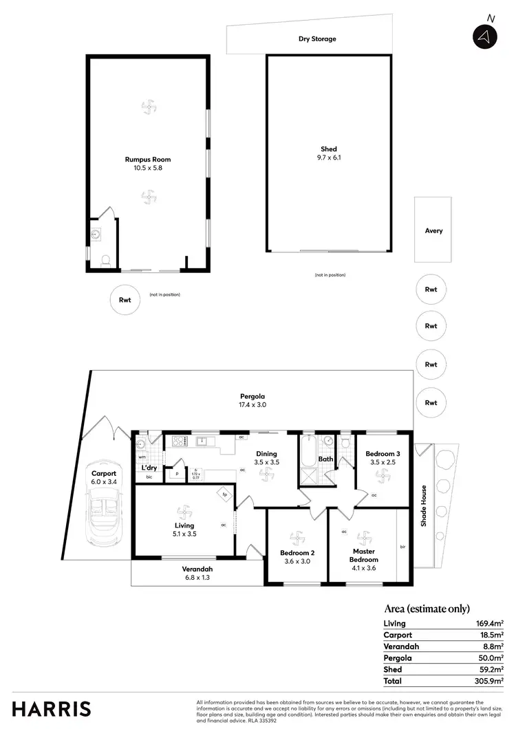 Floorplan of Homely house listing, 32 Stirling Crescent, Aldinga Beach SA 5173