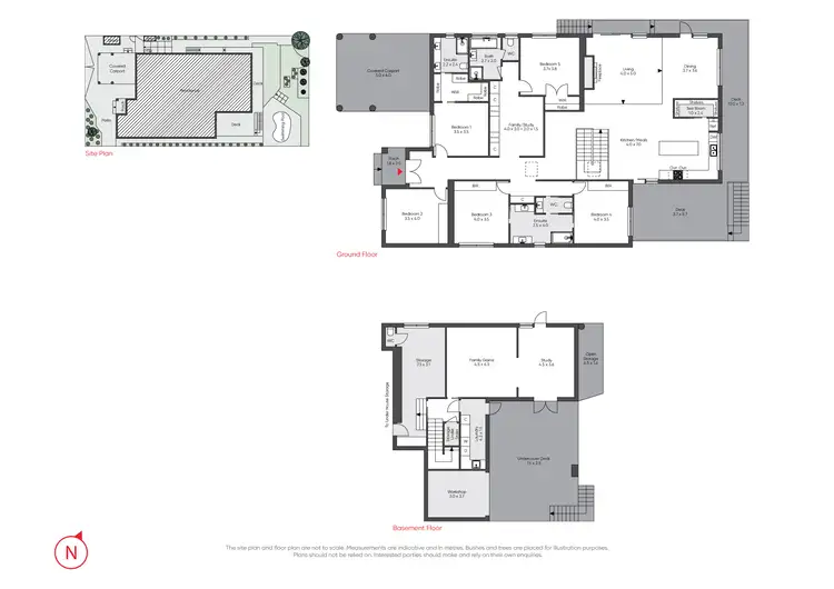Floorplan of Homely house listing, 6 Warranwood Road, Warranwood VIC 3134