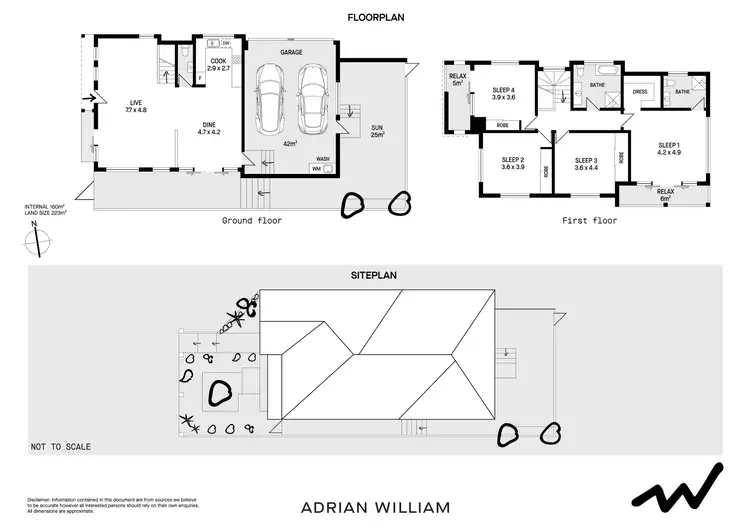 Floorplan of Homely townhouse listing, 2/30 Pheasant Street, Canterbury NSW 2193