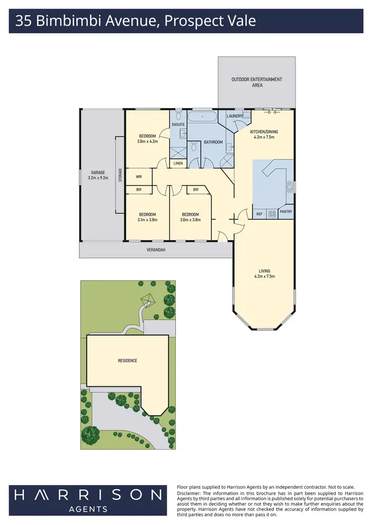 Floorplan of Homely house listing, 35 Bimbimbi Avenue, Prospect Vale TAS 7250