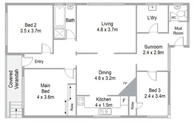Floorplan of Homely house listing, 95 Jannali Avenue, Jannali NSW 2226