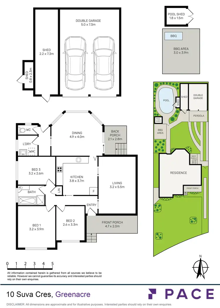 Floorplan of Homely house listing, 10 Suva Crescent, Greenacre NSW 2190