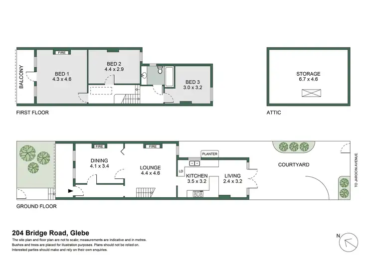 Floorplan of Homely house listing, 204 Bridge Road, Glebe NSW 2037