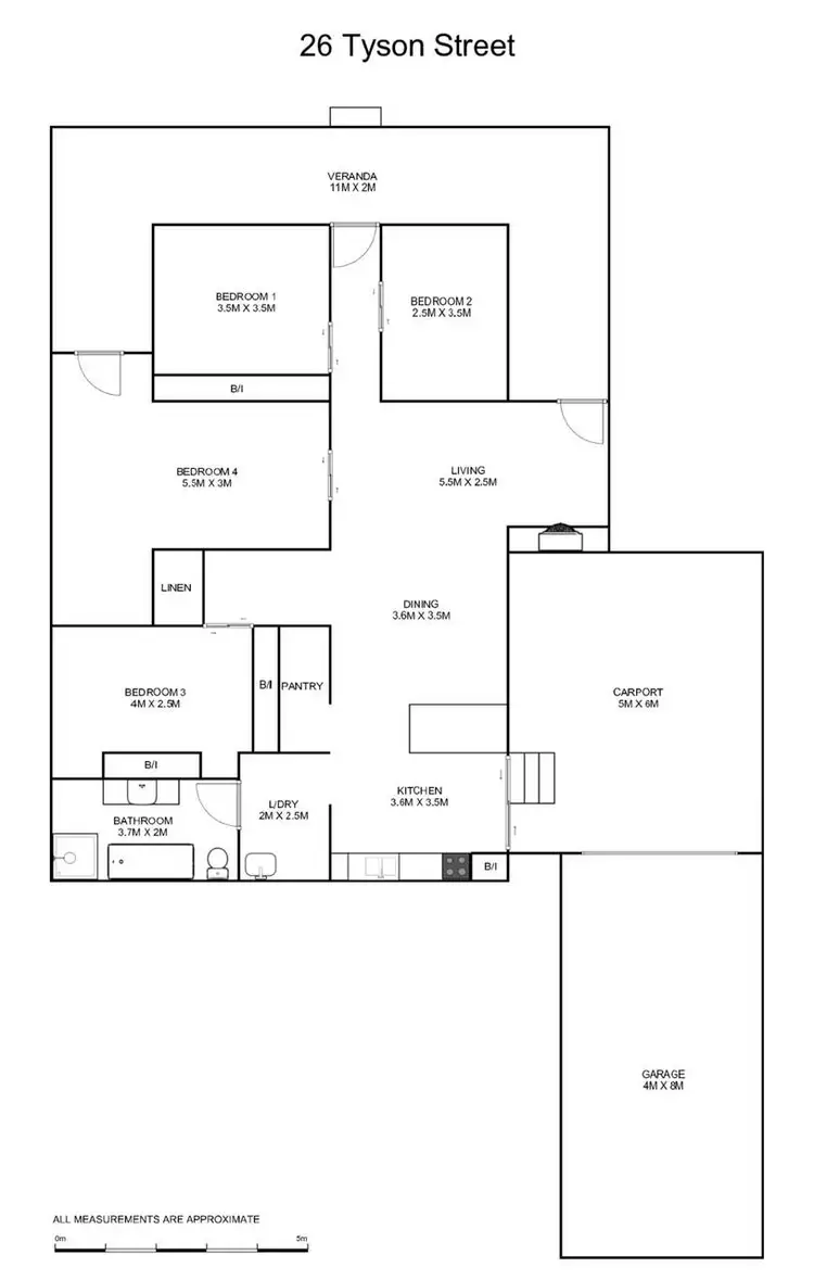 Floorplan of Homely house listing, 26 Tyson Street, South Grafton NSW 2460