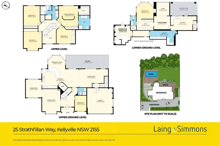 Floorplan of Homely house listing, 25 Strathfillan Way, Kellyville NSW 2155