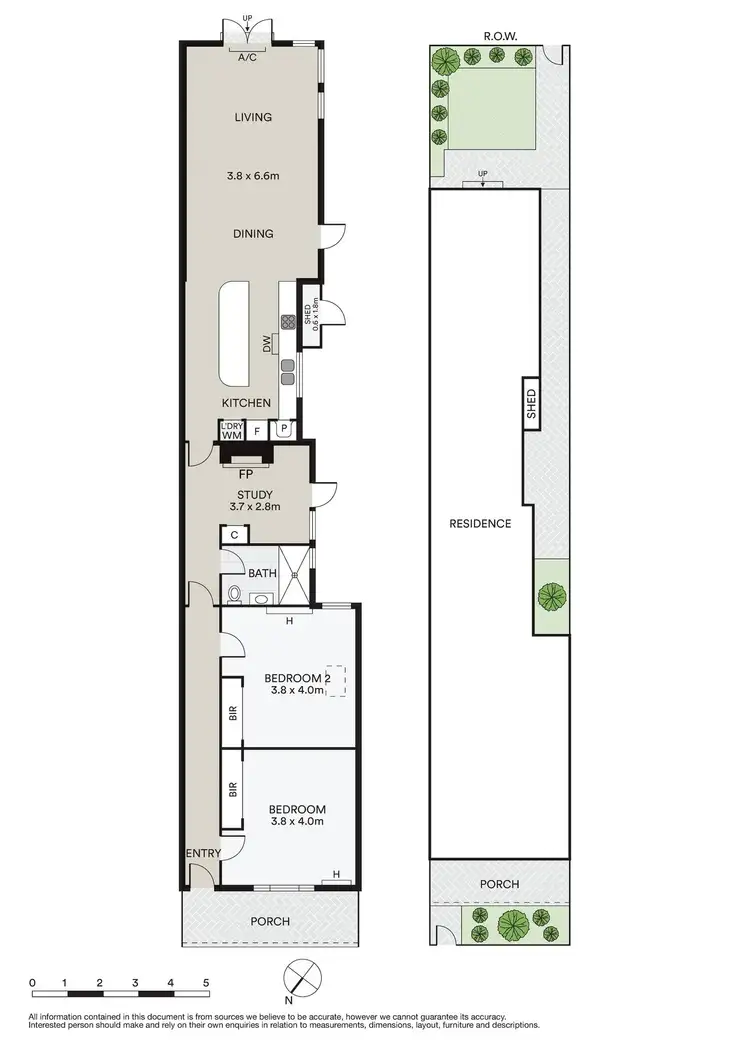 Floorplan of Homely house listing, 36 Albert Street, Port Melbourne VIC 3207